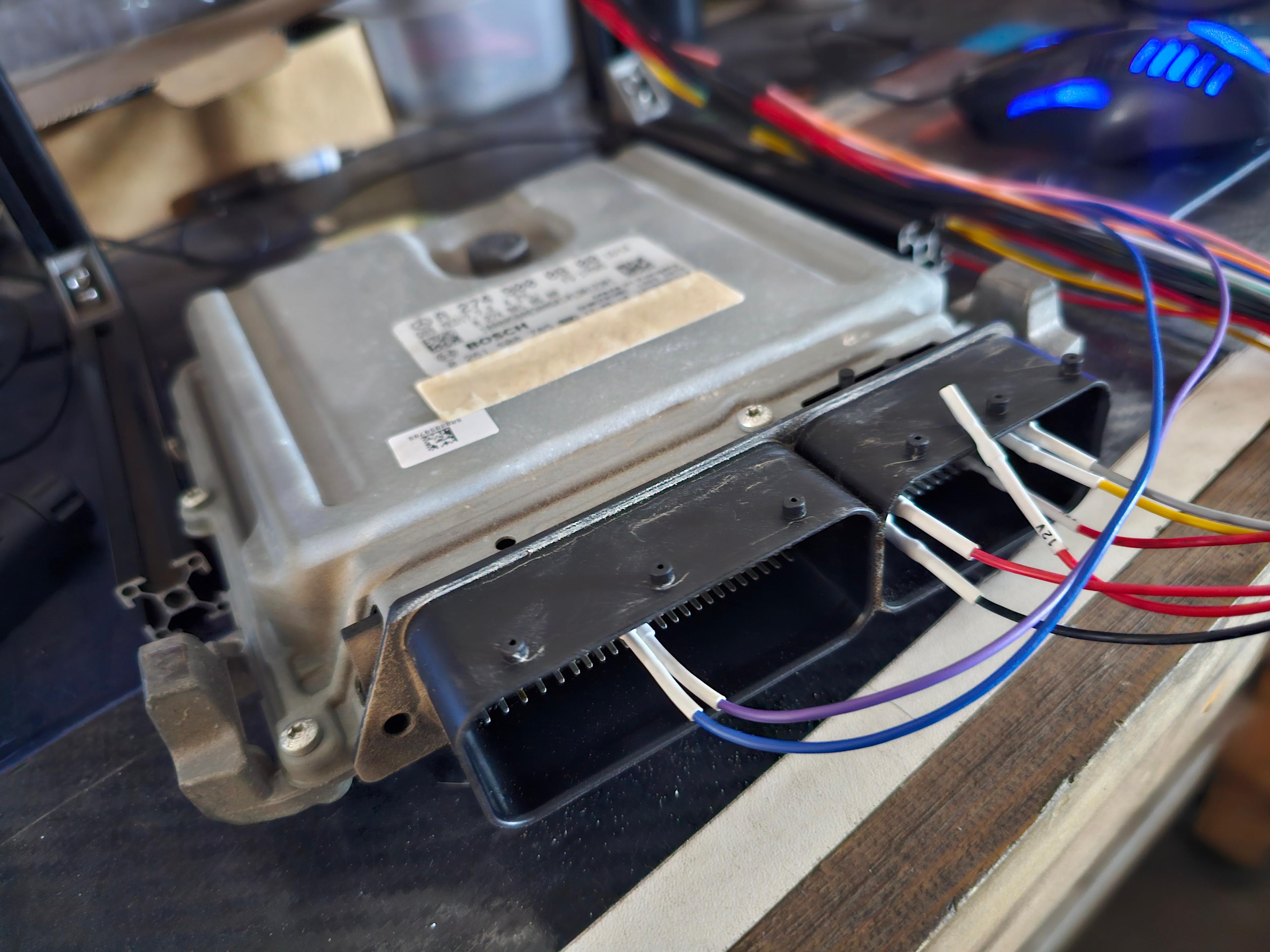 Sterownik ECU tryb bench